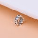 thumbnail image 5 of Sonducket de plata, collar, cuenta, redondo, grabado, elegante, decorativo, bricolaje, antioxidante, accesorios de joyería manuales de moda Ropa, zapatos y accesorios Miscelánea 7.5 mm Sonducket AP016043-02, 5 of 6