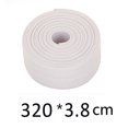 thumbnail image 3 of Caulk Strip,Self Adhesive Caulk Strip Caulking Sealing Tape for Bathtub,Wall,Toilet,Kitchen and Sink(320*3.8CM Transparent)-Double Fold, 3 of 6