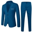 thumbnail image 3 of Hiijoy Big Boys Formal Suit Long Sleeve Blazer Pants Wedding Party Outfits, Sizes 10-11Y, 3 of 3