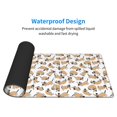 thumbnail image 5 of Vsdgher Dachshund Dog Puppy for Mouse Pad with Stitched Edges,Desk mat for Laptop,Computer & PC, Wristing Pad for Gamer,Office & Home,12 x 31.5 in, 5 of 8