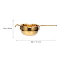 thumbnail image 2 of 1Pc Melting Pot Stainless Steel Melting Bowl Chocolate Heating Pot Kitchen Tool, 2 of 5
