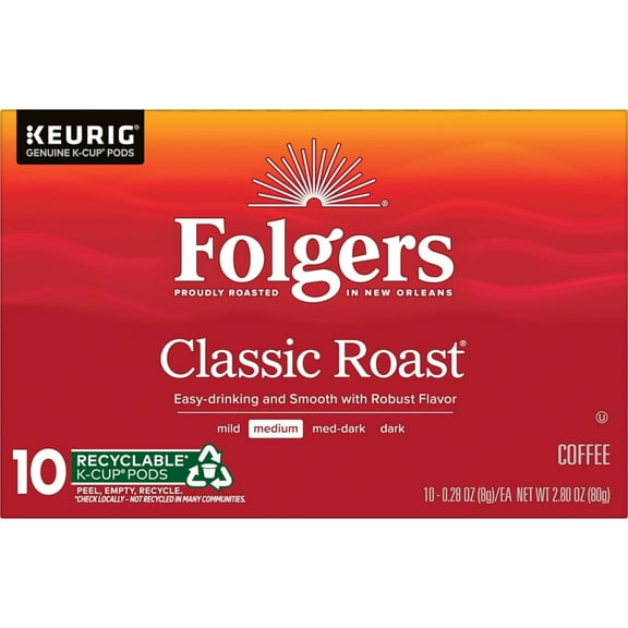 Folgers® Classic Roast® Coffee K-Cup® Pod Multipack