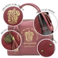 thumbnail image 2 of Harry Potter Purse Designer Handbag Hogwarts Houses Womens Top Handle Shoulder Satchel Bag, 2 of 6