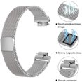 thumbnail image 3 of Breathable Stainless Steel Loop Mesh Magnetic Adjustable Wristband, 3 of 5