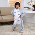 thumbnail image 1 of Pijamas de animales Kugurumi para niños, mono de punto azul, traje de una pieza, camisón, tops de Navidad, 2020, 1 of 2