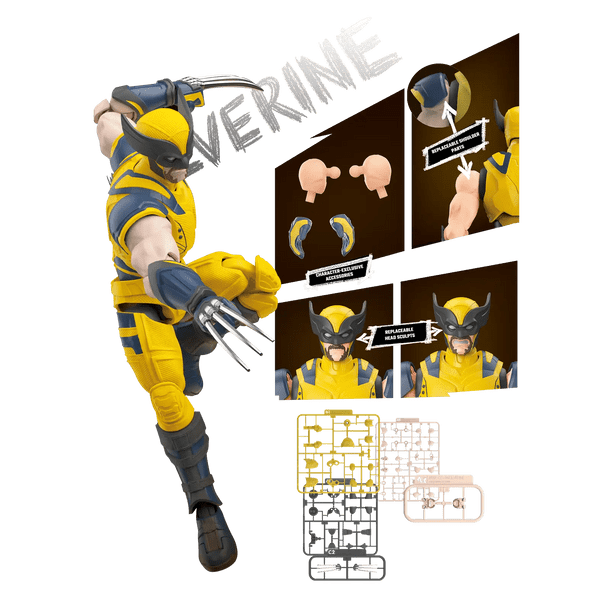 Blokees Marvel Wolverine Champion Class Model Kit photo 3