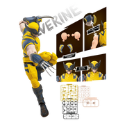 Blokees Marvel Deadpool & Wolverine Champion Class 05 Wolverine Model Kits