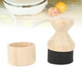 thumbnail image 3 of Oil Applicator Scrub Brush Set, Leakproof Holder Oil Wax Applicator Ergonomic Handle Uniform  for Wooden Spatula, 3 of 7