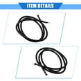 thumbnail image 5 of Battery Cable, 2 AWG Gauge 180cm 5/16" Battery Wire Universal for Car Truck RV Durable Copper Black, 5 of 6