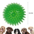 thumbnail image 2 of 3Pcs Dogs Chew Spiky Ball Soft TPR Squeaky Dog Ball Toys Floatable Dog Pool Toy Reduce Anxiety Toss Fetch Toys for Boredom Teeth Cleaning Dog Chew Toys for Small and Medium Dogs, 2 of 10