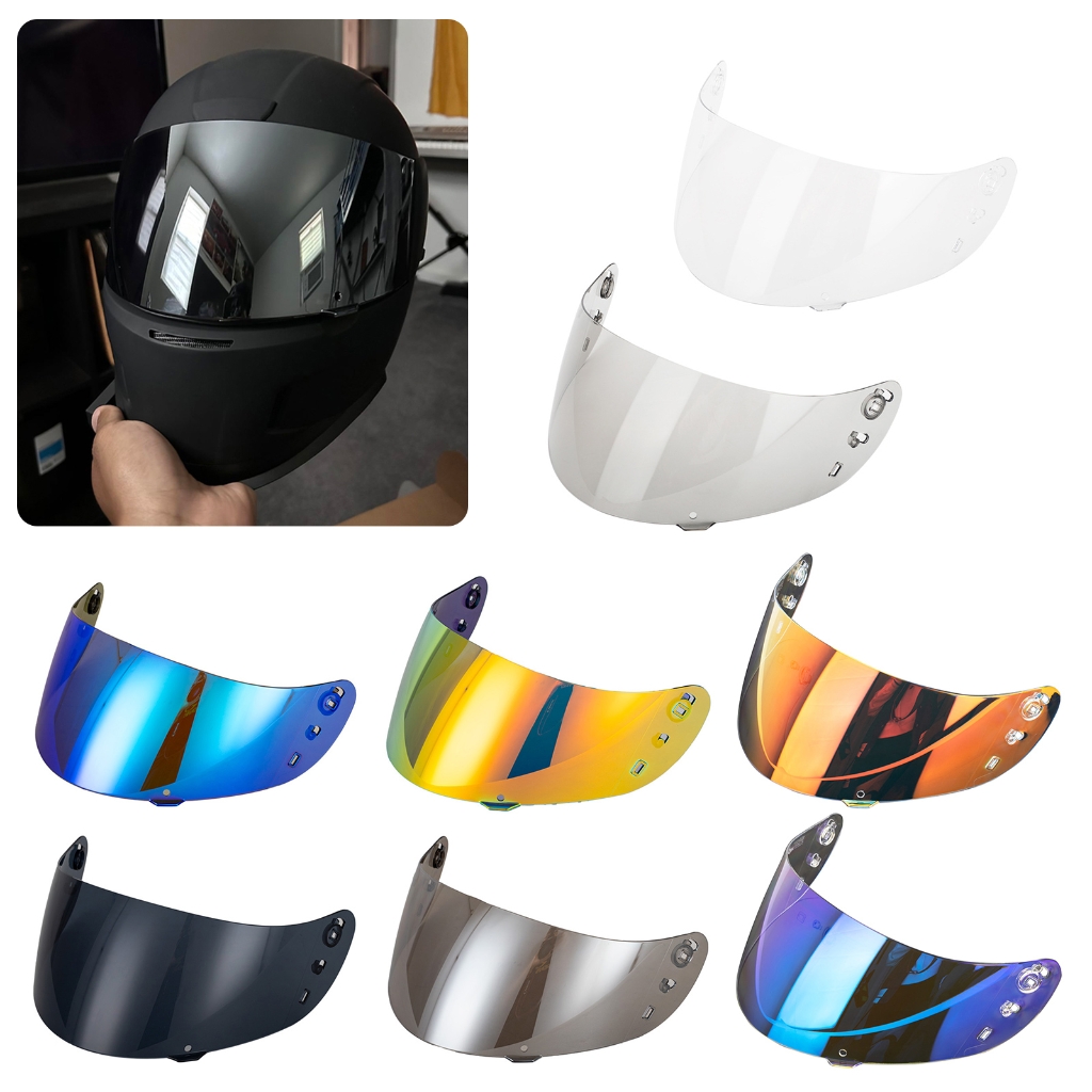 Full Face Helmets Visors Lens Scratchproof Shield Helmets Face Shield Replacement Helmets Visors for IC-04