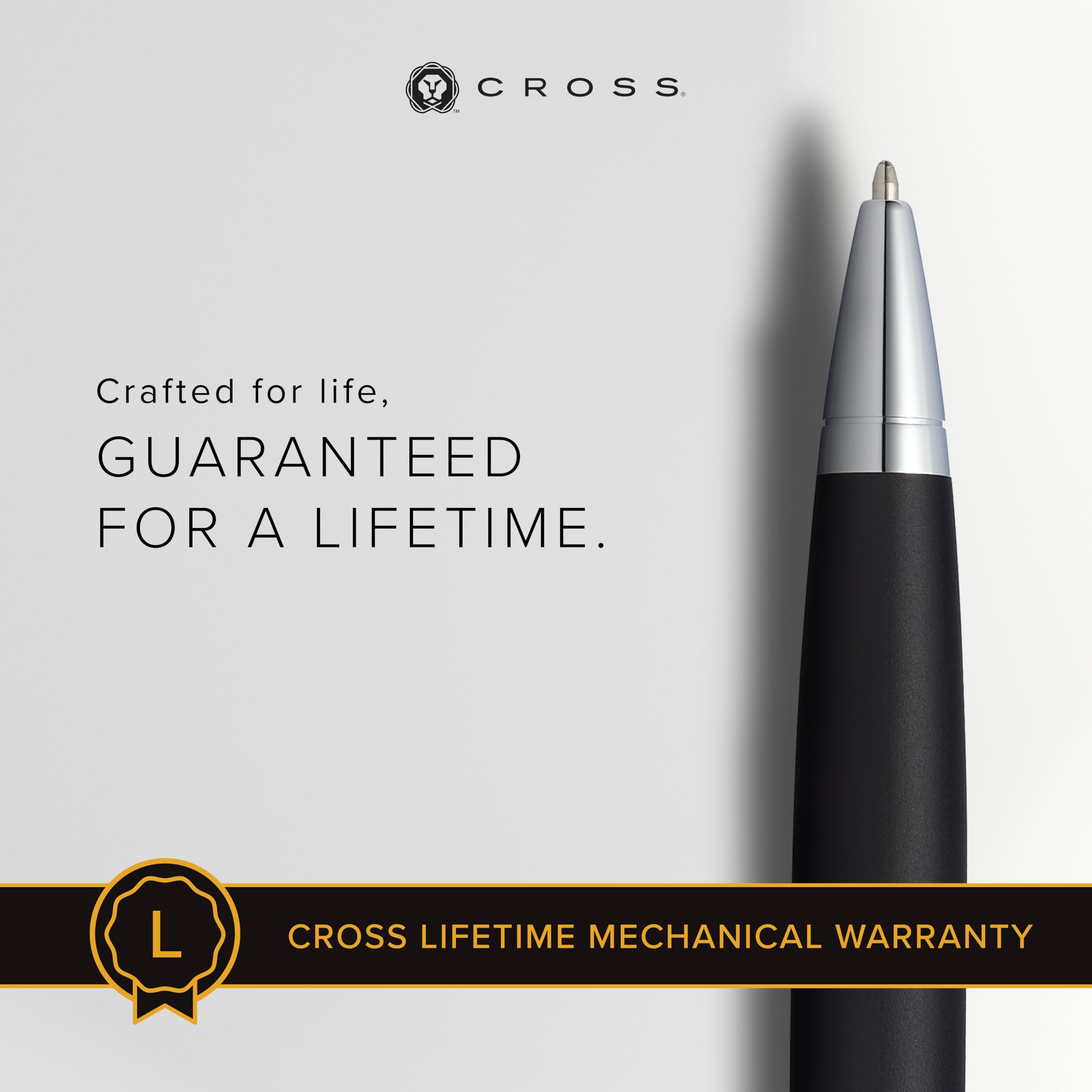 Cross Calais Matte Black Ballpoint Pen