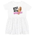 thumbnail image 3 of Inktastic Best with Sprinkles Ice Cream Twist Cone Girls Toddler Dress, 3 of 5