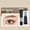 Light brown, variant on Erna 15-Minute Fast Henna Eyelash Eyebrow Dye Tint Professional Tint Easy Dye Gel Eyelash Kit Semi Permanent Eyebrows Tint Dye Makeup
