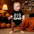 thumbnail image 2 of NordicNest Halloween Themed Babe Bodysuit For Boys With Funny Print Soft Piece Romper Comfortable Everyday Wear For And Toddlers Jumpsuit Babe Boy Halloween, 2 of 5