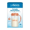 thumbnail image 4 of Dr. Brown's Baby Formula Mixing Pitcher with Adjustable Stopper, Locking Lid & No Drip Spout, Orange, BPA Free, 36oz, 1 Pack, 4 of 7