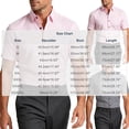 thumbnail image 3 of COSFO Summer Button Up Short Sleeve Shirts for Men Work Shirts Slim Fit Collared Solid Business Casual Tops, 3 of 5