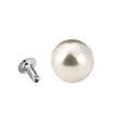 thumbnail image 1 of Plastic Artificial Pearl Rivet Half Hole Handicraft Studs Artificial Pearl Rivet Buttons DIY Crafts Spikes Decor, 10mm, 1 of 8