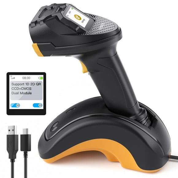 Escáner de código de barras Bluetooth Inateck P8 2D 1D inalámbrico