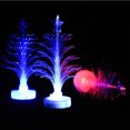 thumbnail image 3 of 5pcs Romantic Christmas Decorations Mini - Colorful Fiber Optic Christmas Tree Creative Colorful Twinkle Christmas Tree Gift Night Lamp, 3 of 5