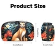 thumbnail image 5 of Kangaroo Travel Case Charger Pouch Hard Drive Bag Cable Organizer Desk Cord Travel Organizer Waterproof Oxford Fabric Electronic Digital Accessories Storage Bag Black 5.9x9.44x3.14 in, 5 of 6