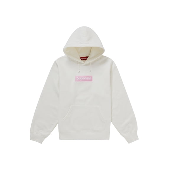 Supreme Men's Box Logo Hooded Sweatshirt (FW25) White, from StockX