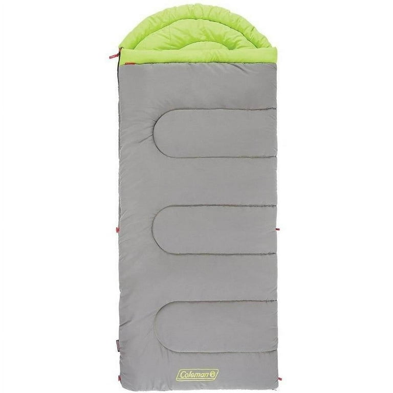 Coleman Dexter Point 40 Contoured Sleeping Bag, Gray - Walmart.com