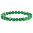 thumbnail image 1 of Pulsera de cuentas de piedra Natural, brazalete de cuarzo, cristal de energía curativa, Ojo de Tigre, Lazuli, Pulsera elástica pulida, joyería de moda, 8mm, 1 of 4