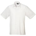 thumbnail image 1 of Premier Mens Short Sleeve Formal Poplin Plain Work Shirt, 1 of 3