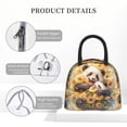 thumbnail image 4 of Pofeuu Cute Panda Sunflower Print Lunch Bag for Adult Insulated Lunch Box,Leakproof Cooler Food Lunch Containers Reusable High Capacity Lunch Tote Bags-One Size, 4 of 6