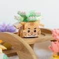 thumbnail image 3 of Bloques de construcción ZTGD Planta en maceta Multi-estilos Conjunto educativo DIY Bloques de construcción de escritorio Maceta Flor Suculenta Juguete Regalo para niñas, 3 of 8
