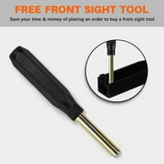 KLOLA Universal Rear Sight Pusher Upgraded Dovetailed Rear Sight Tool, Adjustment Tool Sight Removal Tool