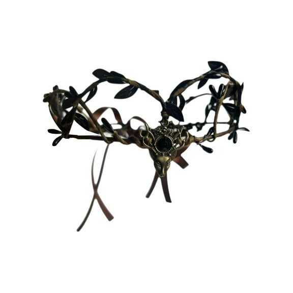 Handmade Forest Leaf Crown, Fairy Leaf Enchanted Elven, Crown Tiara