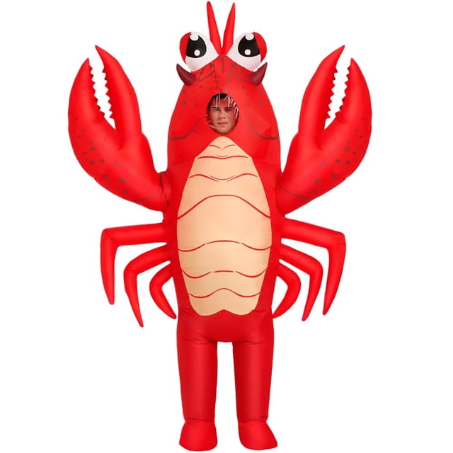 Disfraz inflable KOOY de langosta para adulto para Mardi Gras/Halloween
