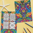 thumbnail image 6 of TSPVOTUS Blissful Pattern Coloring Book for Adult, Spiral Bound, Soft Cover, 6 of 6