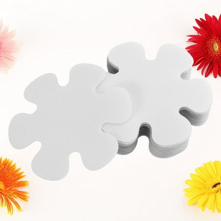 WHAMVOX 9Pcs Anti-slip Flower Stickers Snow Shaped Anti-slide Bathing  Flooring Strips for Bathroom Kitchen Bathtub (Transparent)