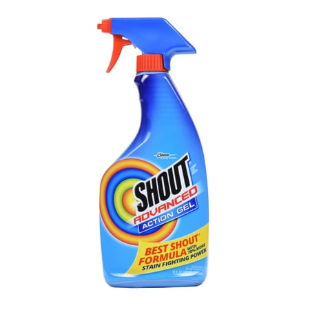 Shout Advanced Stain Remover Gel 22 oz (Best Laundry Stain Remover For Set In Stains)