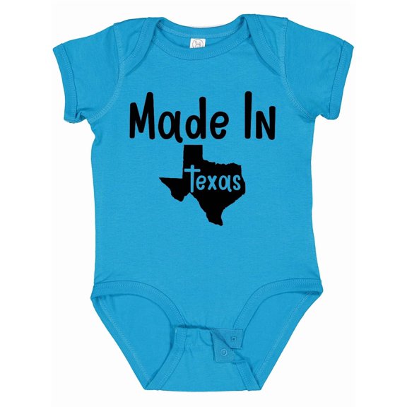 Inktastic Made in Texas Boys Baby Bodysuit