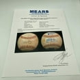 thumbnail image 3 of Randy Johnson First No Hitter Signed Game Used Baseball 6-2-1990 Beckett  MEARS, 3 of 9