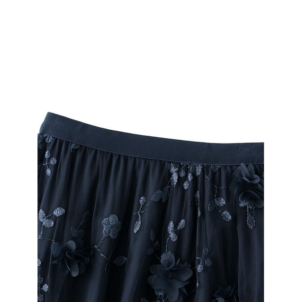 Black tulle skirt clearance walmart