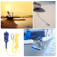 thumbnail image 2 of Folding Grapnel Anchor Kit for Paddle Board Boat, Horizontal Drag Performance, Quick Deployment Anchor for Rocks Sandy Bottoms, Easy Storage and Carry, Ideal for Kayaking and Fishing (1PCS), 2 of 6