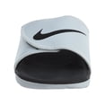thumbnail image 5 of Nike Men's Kawa Adjustable Slide Sandals White/Black-White 12, 5 of 7