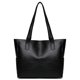 thumbnail image 4 of Bolsos de hombro de gran capacidad de PU Color sólido para mujer 2 bolsillos bolso de viaje femenino, 4 of 9