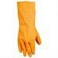 thumbnail image 2 of Wells Lamont Latex Coated Work Gloves with Gauntlet Cuff and Flocked Lining, Medium 173M, 2 of 3