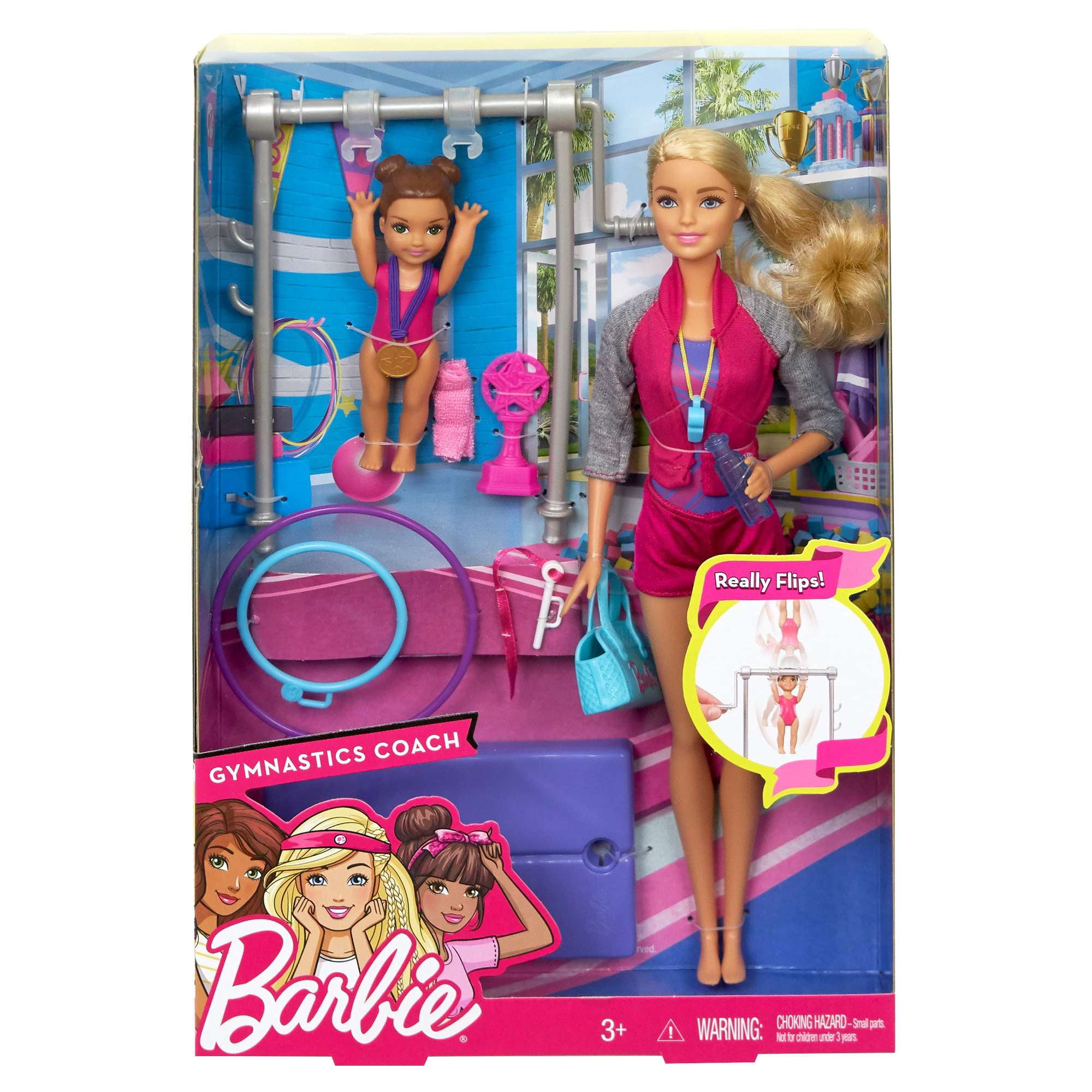 barbie gymnastic coach