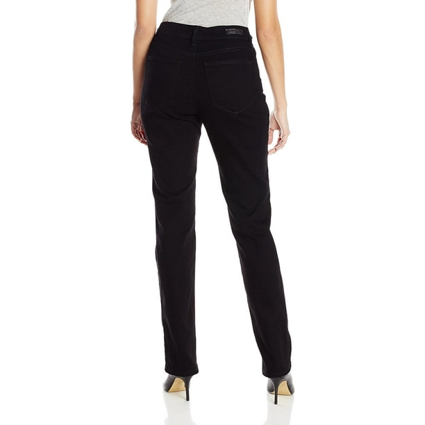 Lee Womens Instantly Slims Classic Relaxed Fit Monroe Straight Leg Jean Walmart