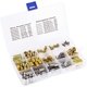 thumbnail image 1 of 116 piezas de inserciones de rosca e inserto de rosca autorroscante de acero con caja de almacenamiento, herramientas de reparación de roscas para M3/M4/M5/M6/M8/M10/M12, 1 of 5