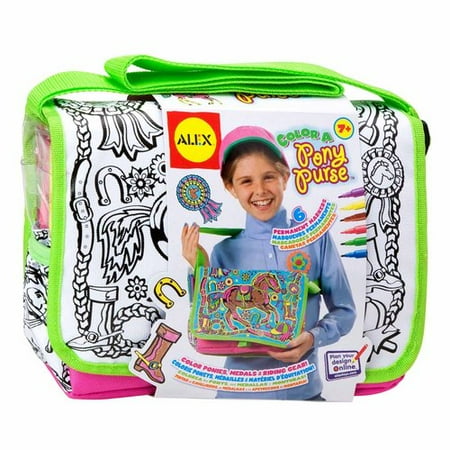 ALEX Toys Color a Bag & Accessories Color A Pony Purse