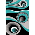 thumbnail image 6 of PlanetRugs Planet Rugs Premium 3D Thick Abstract Indoor Area Rug 1504, 6 of 12