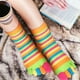 thumbnail image 4 of Calcetines Xtinmee de algodón para mujer y niña, 12 pares, 4 of 7